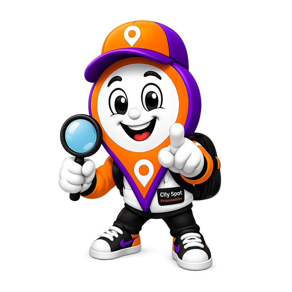 Spot the CitySpot mascot — finding the best local deals