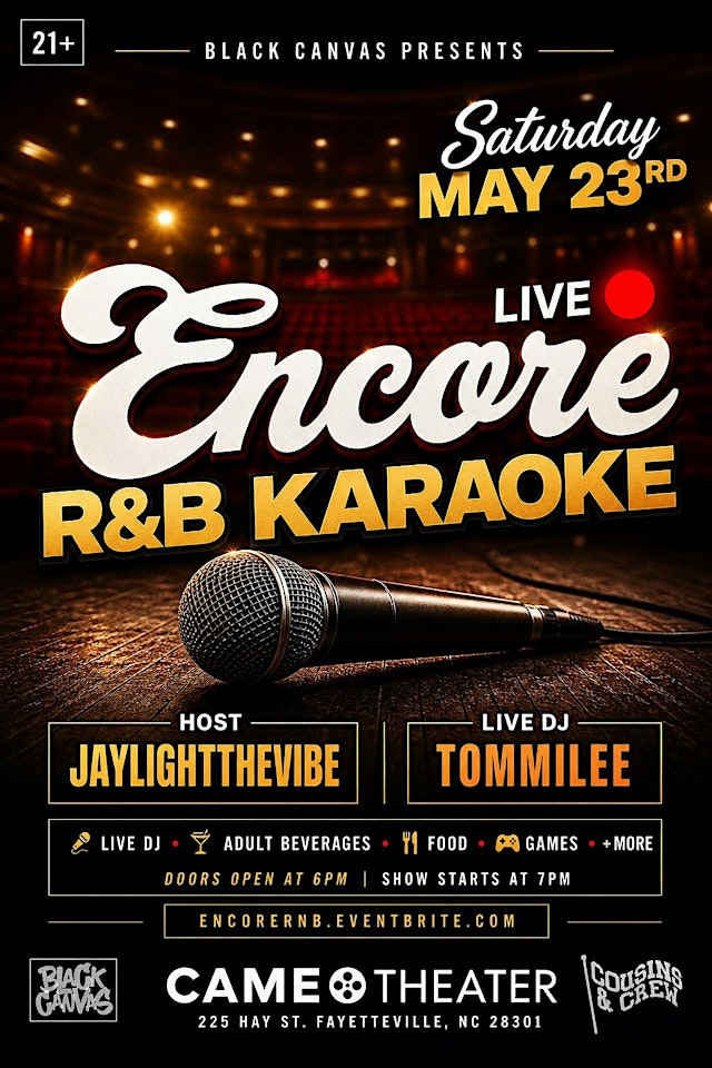 ENCORE LIVE: R&B Karaoke Experience