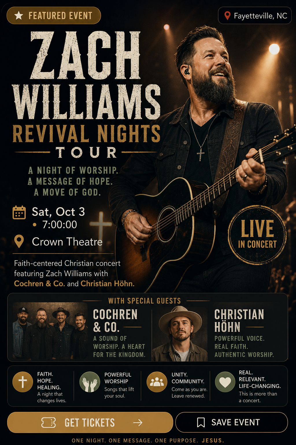 Zach Williams Revival Nights Tour