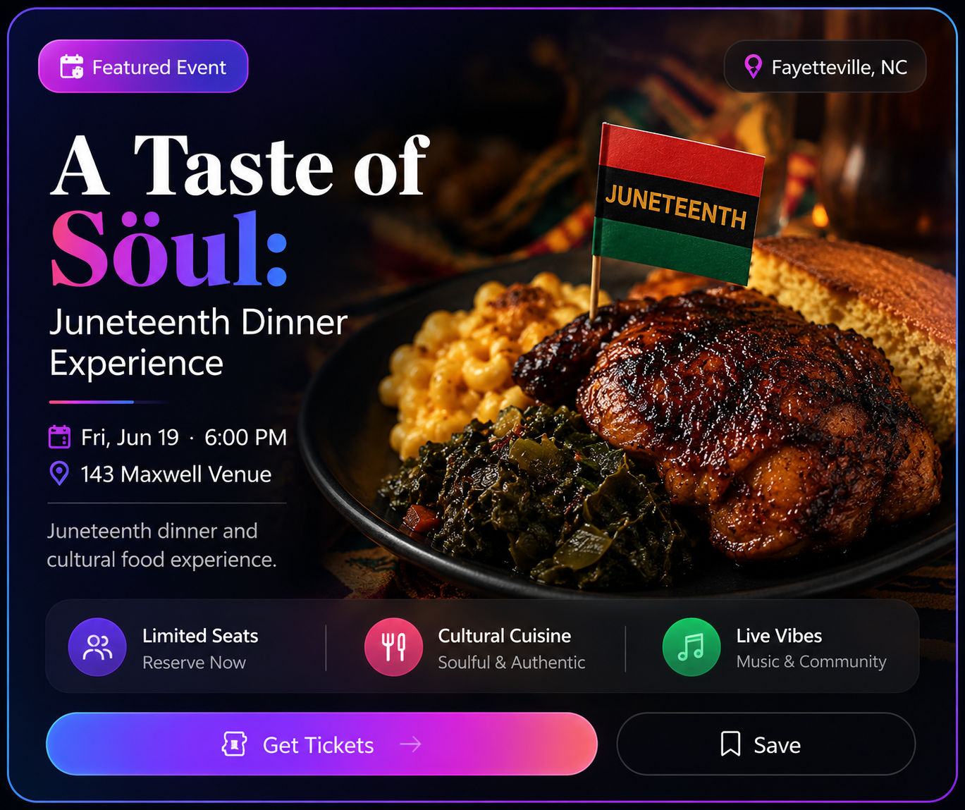 A Taste of Söul: Juneteenth Dinner Experience